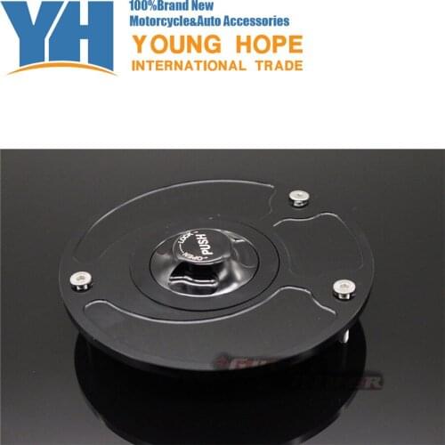 Motorcycle parts aluminum alloy gas fuel petrol tank cap cover silver fuel cap fits for HONDA CBR 600 F4I F4 F3 F2 1991-2008