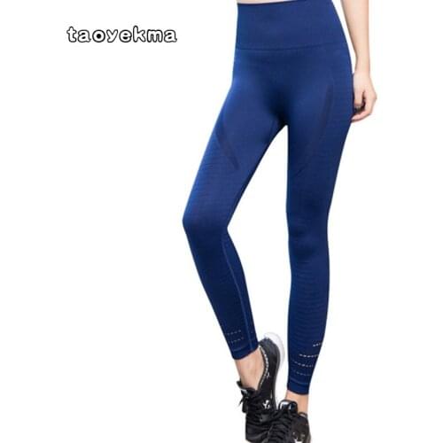 Taoyekma Women New Energy Seamless Leggings high waist women yoga pants leggings super stretchy gym tights energy