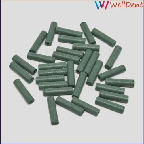 100pcs Dental Polishing Burs Silicone Polishers Materials Dental Lab Rubber Green Dental Materials Dental Instrument