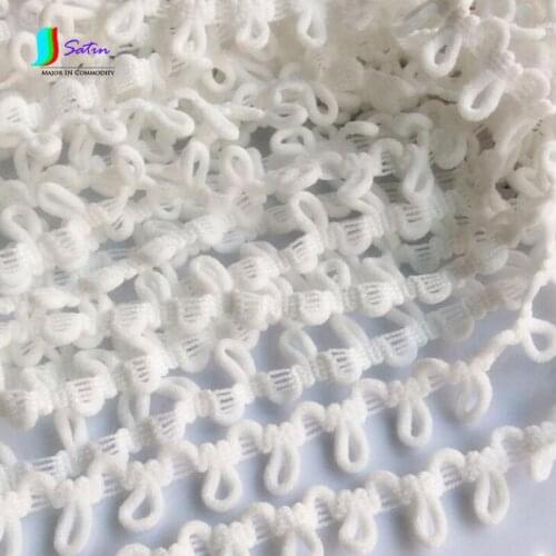 Wholesale Clothing Accessories Button Buckle Climbing Elastic Belt Collar Button Clothing Accessories White Black 200pcs/lot