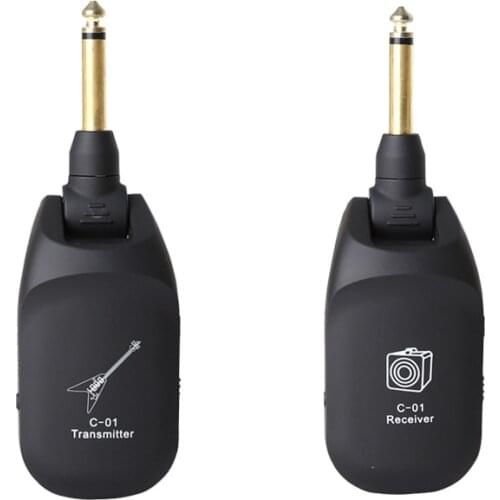 Guitar wireless transmitter receiver C01 electric guitar wireless pickup U-band transceiver guitar wireless audio