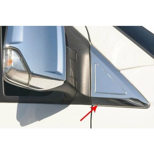 Fit For Mercedes Sprinter W906 Chrome Butterfly Glass Place 2 Piece 2006-2012 Chromium Styling Accessories Modified Piece