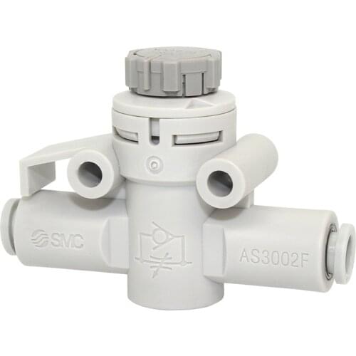 SMC throttle valve control valve AS1002F/2002F/2052F/3002F/4002F-06/08/10/12