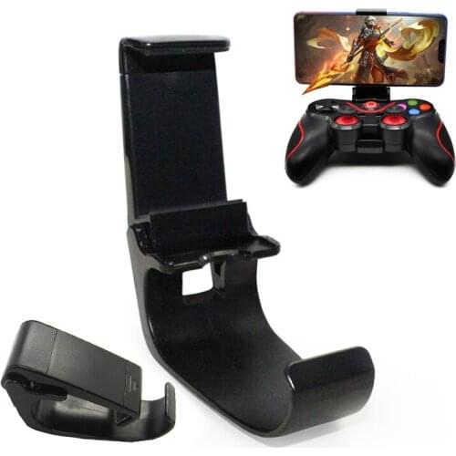 Mobile Phone Clip Clamp Mount Holder 180° Adjustable Cell Phone Stand Holder for Xiaomi GamePad Playstation PS3 Controller