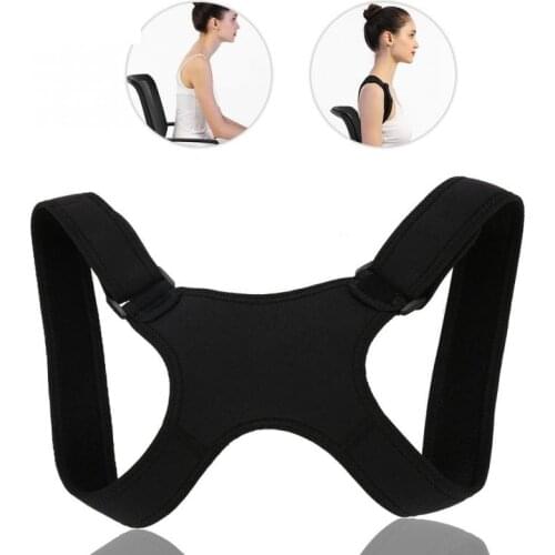 Spine Back Corrector Protection Shoulder Posture Correction Adjustable Band Humpback Back Pain Relief Posture Corrector Brace