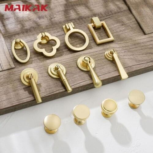 Golden Cabinet Handle Brush Stainless Steel Kitchen Cabinet Door Handle Furniture Drawer Pull Hardware Door Handle Hardware