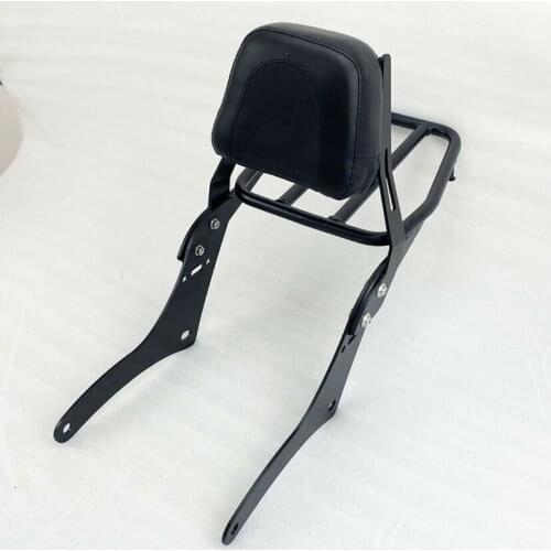 Backrest Sissy Bar Luggage Rack for Honda REBEL CM CMX 500 300 2016 2017 2018 2019 2020 16 17 18 19 20 Black