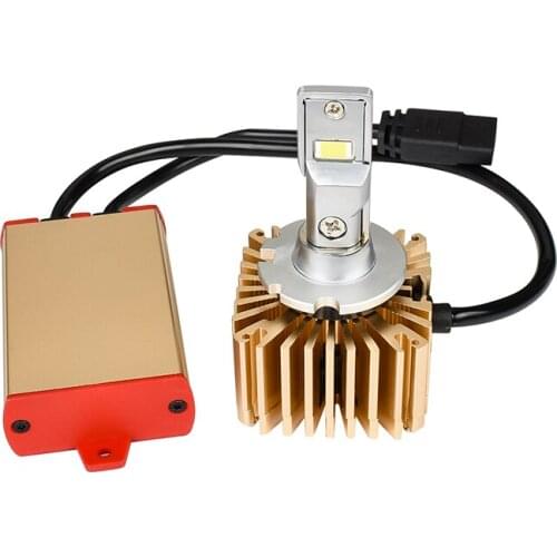 LED headlight to replace original Xenon bulbs D1S .Nondestructive replacement,brightness increased by 150%.Car headlight bulb