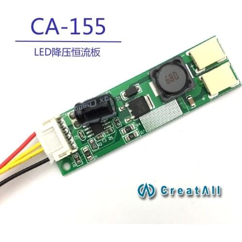 CA-155 LED constant current plate high voltage bar dual-lamp step-down drive power supply constant current source 9.6V