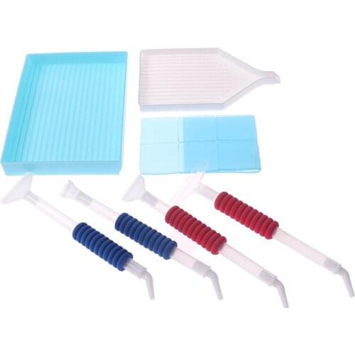 1 Set 5D Diamond Painting Cross Stitch Elbow Embroidery Pen Tools Set Mosaic Glue Pen Kit DIY Diamond Painting Accessories