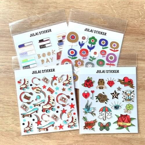 Bottle and Window PVC with Foiling Peel Off Stickers