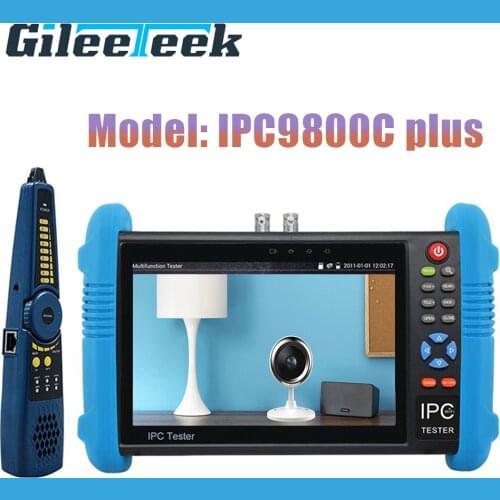 4K 8MP CVI TVI AHD SDI analog IP camera tester Multifunctional professional testing tool IPC9800 Series CCTV Tester Monitor