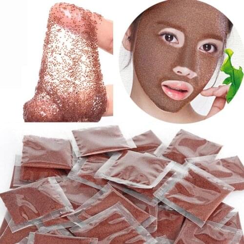 5pcs Natural Seaweed Mask for Face Moisturizing Hydrating Shrink Pores Whitening Mask Algae Seed Face Mask Anti Acne Skin Care