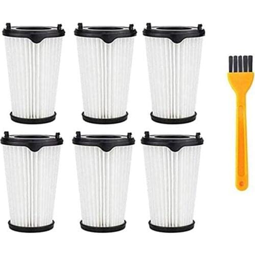 6 Filter For AEG Ergorapido Vacuum Cleaner For All AEG CX7-2 Ergorapido Vacuum Cleaners And 1 Small Brush