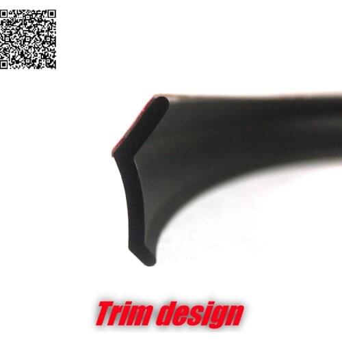Car Bumper Lip Front Deflector Side Skirt Body Kit Rear Bumper Tuning Ture 3M High Quality Tape Lips For Honda HR-V
