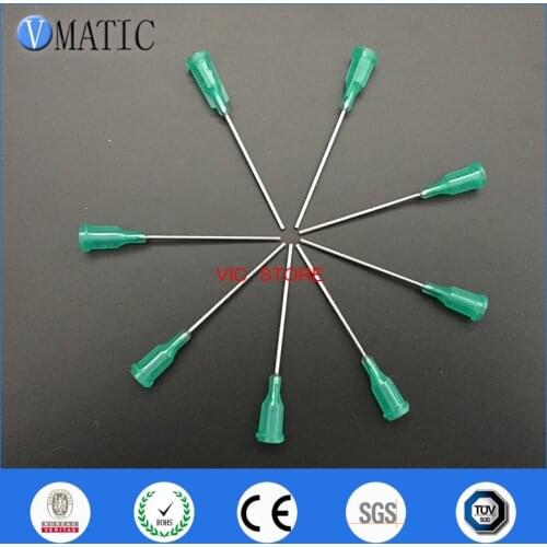 Free Shipping Quality Control 1.5 Inch 18G Te Premier Dispensing Tips 1-1/2 Inch