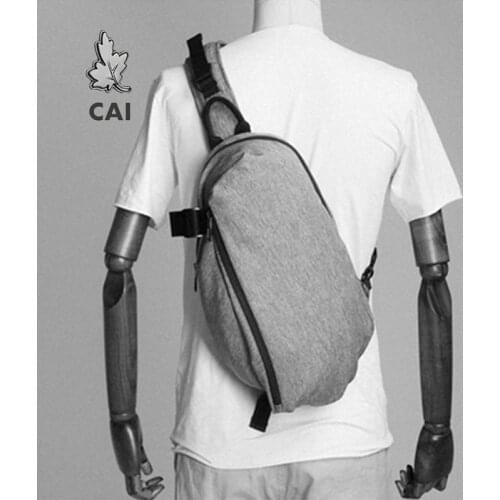 CAI Large Messenger Shoulder Men Bag Fashion Laptop Tablet Casual Book Bags Collage School Designer Crossbody Sling 2019