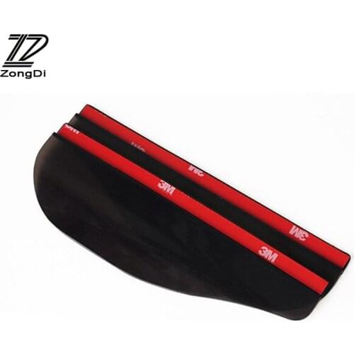 ZD 2pcs Car Styling Rain Brow For Volvo Renault Opel Nissan Volkswagen VW Polo Passat B6 B5 Golf 4 5 7 6 Mk4 Accessories 2017