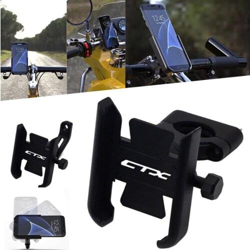 For HONDA CTX 700 CTX700N CTX 750 Motorcycle CNC Aluminum Handlebar Stand Bracket Mirror GPS Mobile Phone Holder Accessories