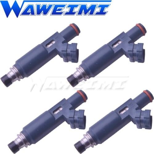 WAWEIMI 4x Fuel Injector Nozzle 23250-11120 For Toyota Starlet EP91 Corolla EE102 Tercel EL51 4EFE 23209-11120