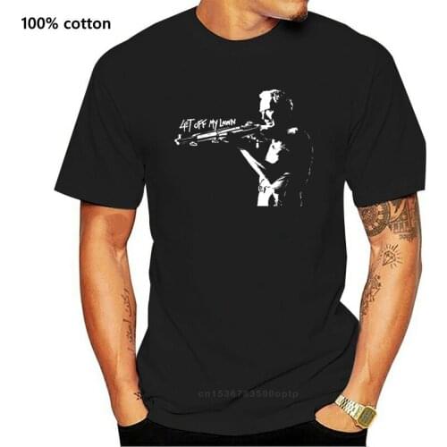 Gran Torino Off My Lawn T-shirt (movie Clint Eastwood Film Promo Unforgiven) Cotton Loose Short Sleeve Mens T Shirts Top Tee