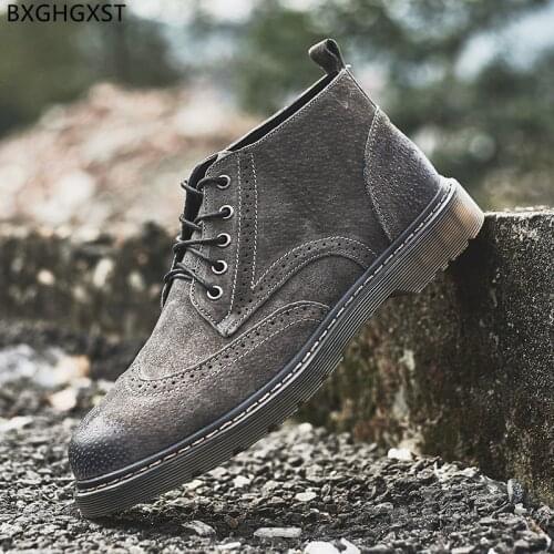 Military Boots for Men Male Tactical Shoes Ankle Boots for Man 2021 Outdoor Shoes Men Leather Boots Men Luxury Brand Shoes Man