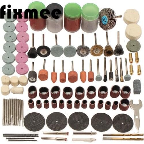 New type 1 Set of 147pcpcs Mini Drill Multi Rotary Tool Accessories Set Grinding Polishing Kits for Dremel