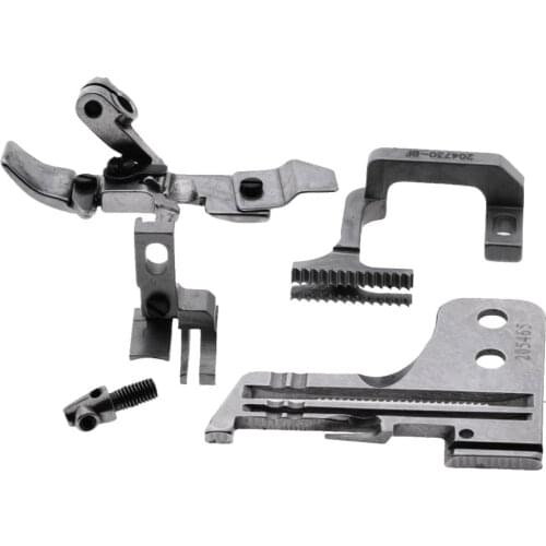 Gauge Set Needle Plate Feed Dog Presser Foot Set For Pegasus M700 Sewing Machine