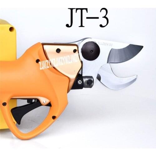 New JT-3 Electric Fruit Tree Pruning Scissors 40V Rechargeable Energy Saving Garden Branches Scissors High Branches Shear 3CM