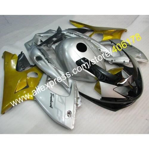 97-07 Fairing Fit For Yamaha YZF600R Thundercat 1997 1998 1999 2000 Silver Yellow Motorcycle Fairings