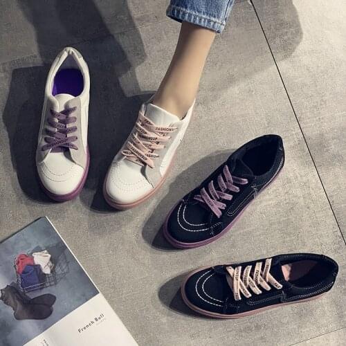 Canvas Fashion Shoes sneaker Women 2020 Spring New Fashion Women Casual Shoes Flats Canvas Women Casual Solid Shoes NVX342