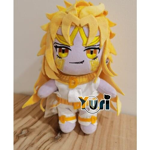 Limit JoJos Bizarre Adventure Heaven Dio Plush 20cm Doll Clothes Toy Clothing Costume Cute Cosplay Fan Gift Collection Sha Sa