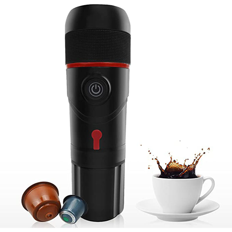 Portable Car Coffee Machine USB Charging Coffee Makers Car Espresso Machine Fully Semi-automatic DC12V Small for Home Outdoor