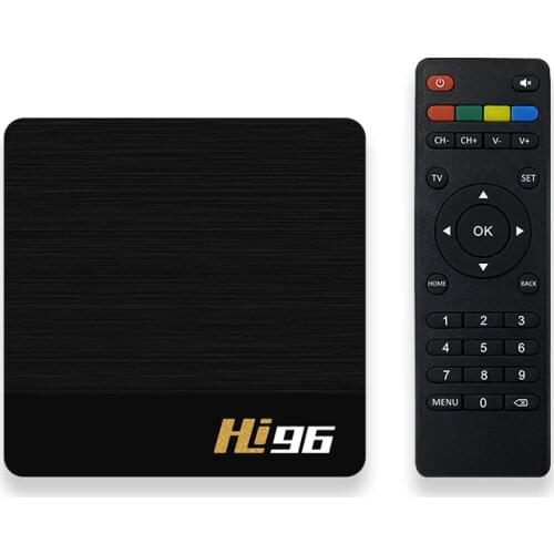 Smart Android 9.0 Hi96 TV Box Hi3798M 1GB RAM 8GB ROM 2.4G/5G WiFi Smart TVBox set top box 4K Media Player vs x96 max