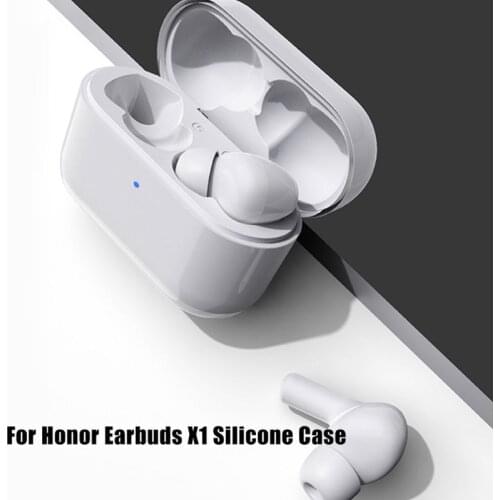 Cute Dinosaur Anti-fall Dust-proof Protective Cover Silicone Case for Honor Earbuds X1 TWS Wireless Earphone P82A