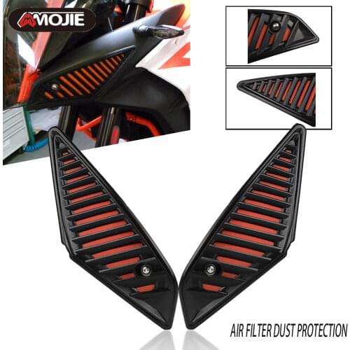 Aluminum Motorcycle Air Intake Filter Frame Guard Cover Black Side Protection FOR 1290 Super Adventure R S 2018 2019 2020