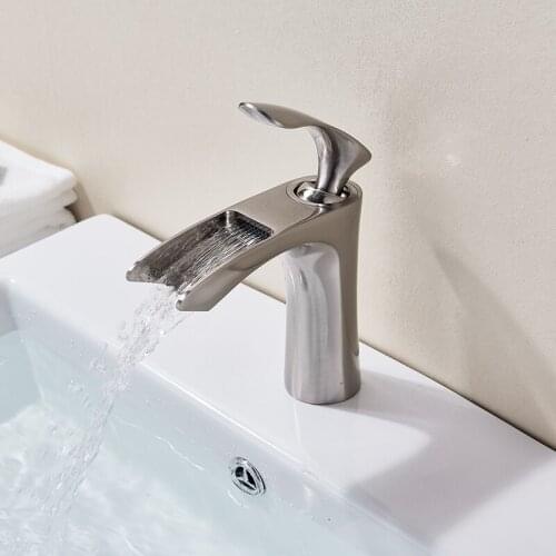 Vidric water mixer bathroom sink Faucet tap Basin sink tap mixer bathroom faucet brass faucet waterfall toilet basin mixer