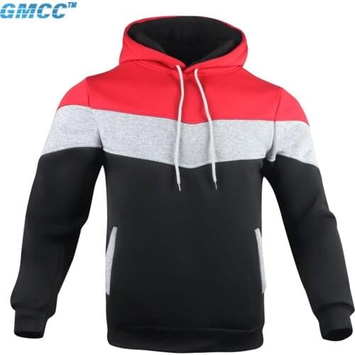 Mens Patchwork Hooded Leisure Time Loose Quality Cotton Loose Coat Spring And Autumn Dual Purpose Sweatshirt Hoodies