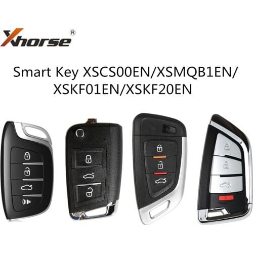 Xhorse Universal Smart Remote Key XSCS00EN/XSMQB1EN/XSKF01EN/XSKF20EN Built-in XT27 XT27A66 Super Chip with Proximity Function