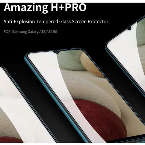 For Samsung Galaxy A32 5G Glass NILLKIN Amazing H+Pro 0.23MM 2.5D Screen Protector Tempered Glass for Samsung Galaxy A32 A12 M12