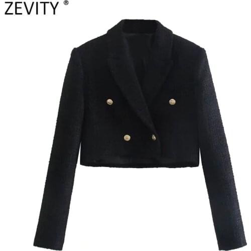 ZEVITY Women's Tweed Blazers