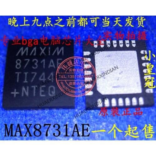 1Pieces new Original MAX8731AETI+T MAX8731AE 8731AE QFN28 In stock real picture