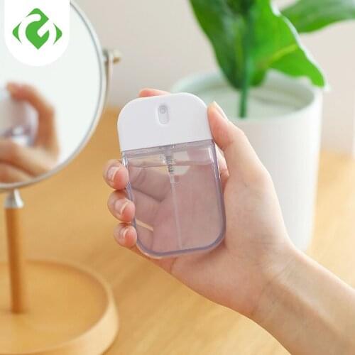 100ML Transparent Plastic Spray Bottle Portable Plastic Refillable Container Empty Cosmetic Containers Makeup Moisture Atomizer