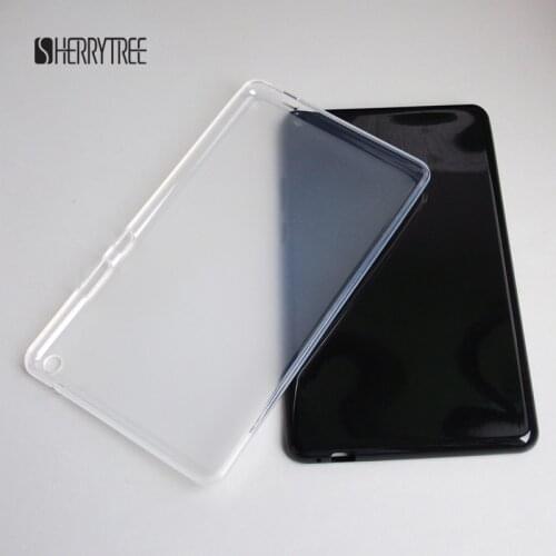 100PCS/Lot Soft TPU Cover Case For Huawei T3 8 Mediapad T3 8.0 2017 Gel Back Protective Skin By DHL Fedex