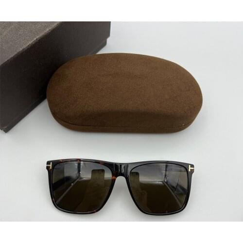 2021 New Fashion Square Sunglasses Men And Women 2021 Polarized Tom Sun Glasses TF0672 Zonnebril Dames Heren