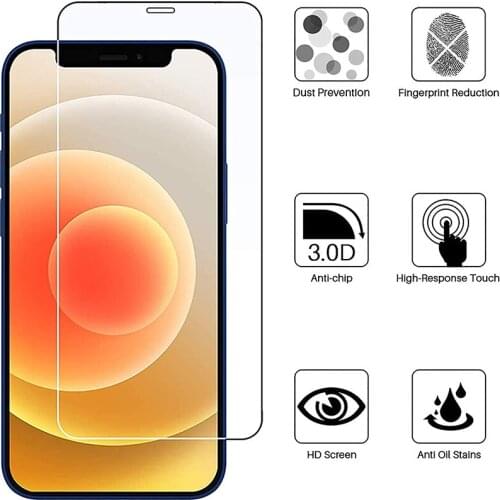 30D Full Cover Tempered Glass on For iphone 11 12 PRO MAX Screen Protector Protective Glass For iphone 11 12 X XR XS MAX Glass