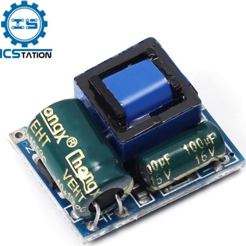 AC-DC 5V 600mA 3W Isolated Power Supply Module Buck Converter Step Down Module Switching Voltage Regulator AC 220V to DC 5V