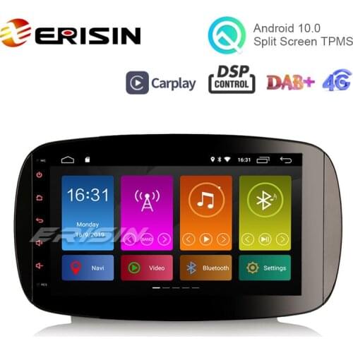 Erisin ES3099S 9" DAB+ Android 10.0 Car Stereo GPS Wifi OBD Sat Nav DSP CarPlay for Smart