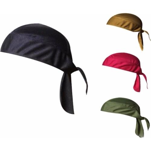 Quick Dry Cycling Cap Head Scarf Men Running Riding Bandana Headscarf Ciclismo Pirate Hat Hood Headband Mens Sportswear