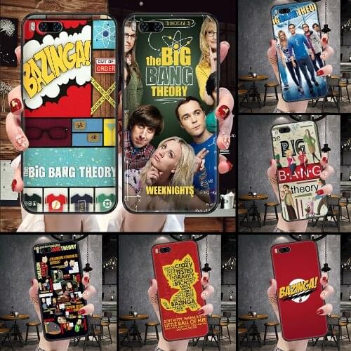 The Big Bang Theory TV Phone Case For Xiaomi Mi Note 8 9 10 11 9T 10T A3 Lite Pro Ultra black painting coque art hoesjes pretty